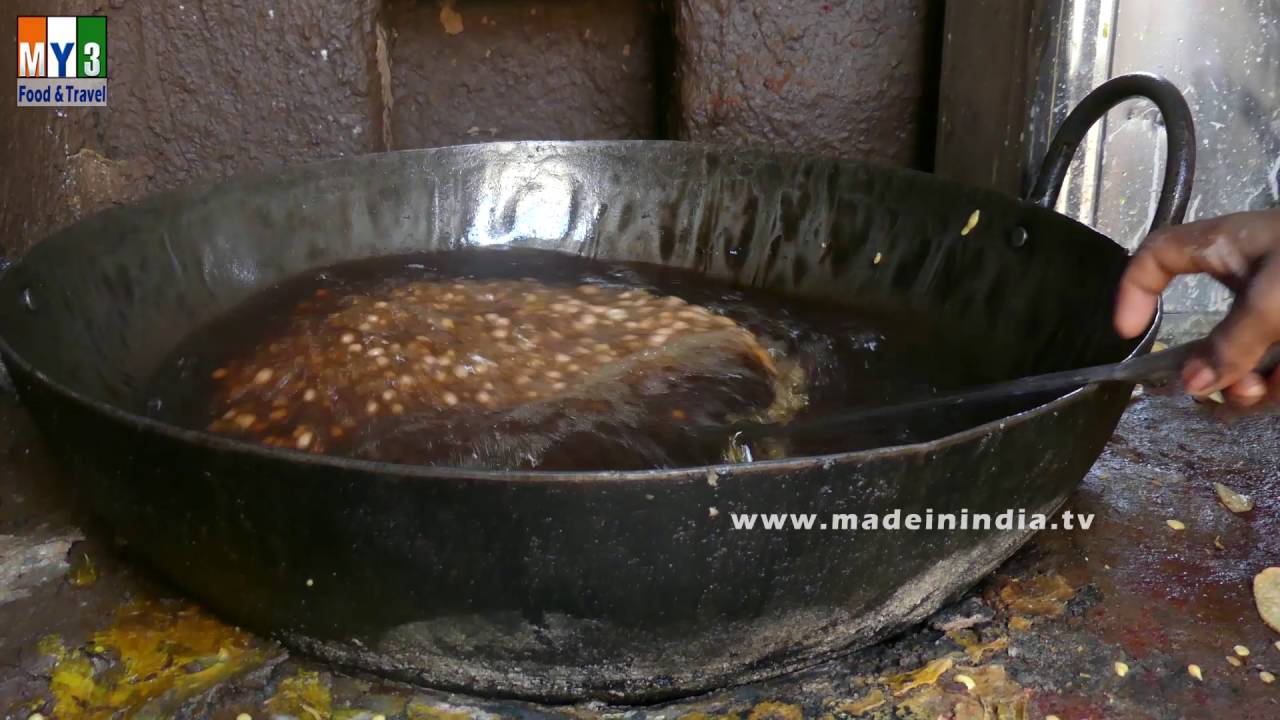 Roasted GROUNDNUT Making | PEANUT FRY | INDIAN SNACK RECIPES | STREET FOODS IN INDIA street food