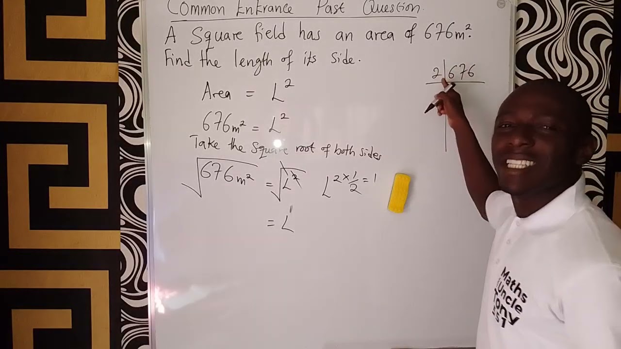 Common Entrance Past Question Solution 55@MathswithuncleTony551