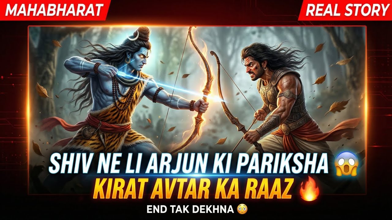Shiv Kirat Avtar Full Story | Shiv ne Arjun ki Pariksha Kaise Li? Mahabharat Real Story Explained
