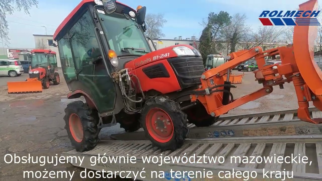 Wypożyczalnia Sprzęt Komunalny | KUBOTA | ROLMECH