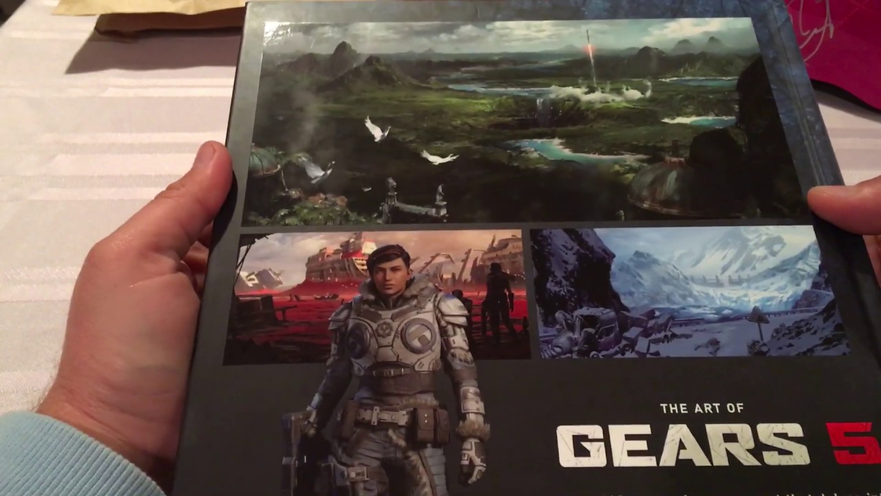 The Art of GEARS 5 art book by DarkHorse Books
