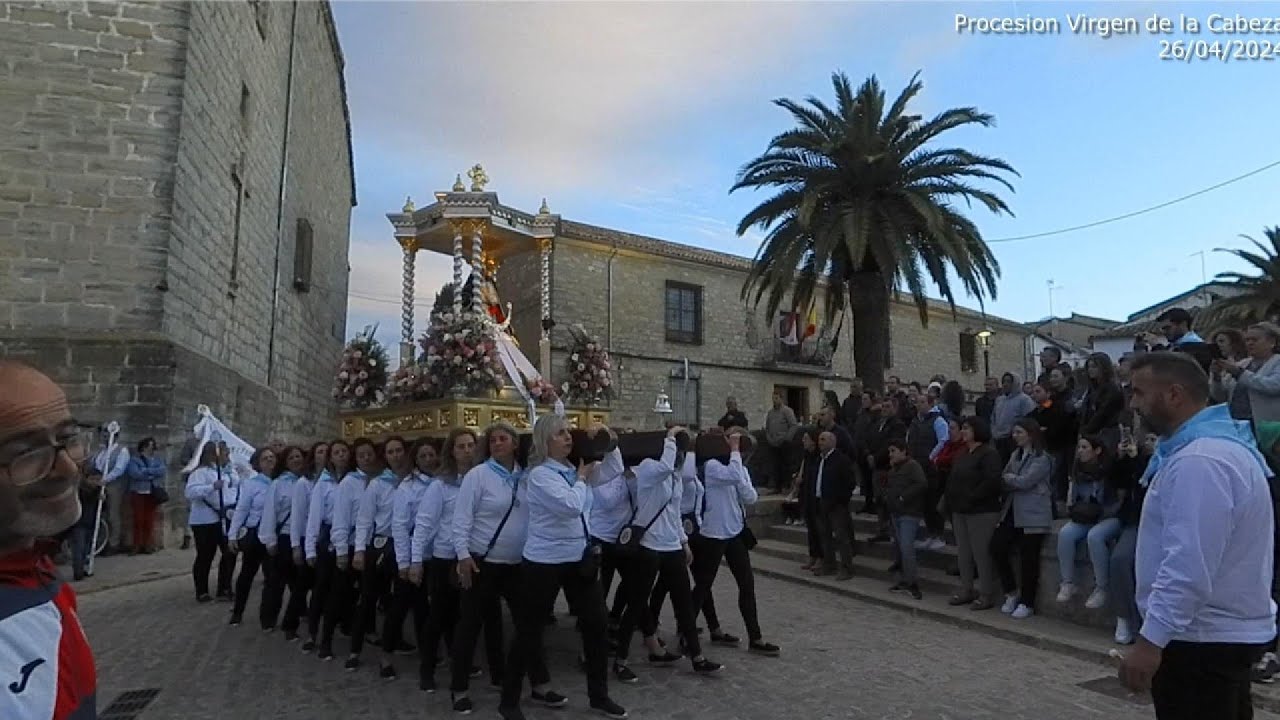Traslado y procesión de la Virgen de la Cabeza, Sabiote