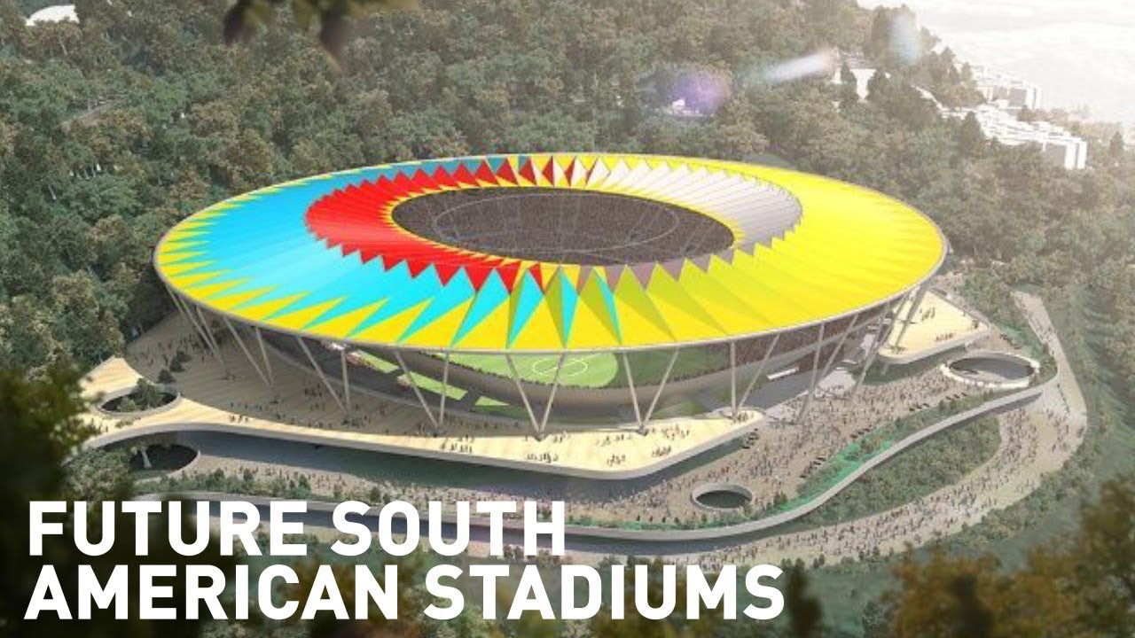 Future Stadiums in South America / Futuros Estádios na América do Sul