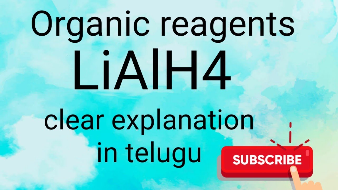 Organic reagents LiAlH4 reducing agent NEET/JEE/ SET/ NET