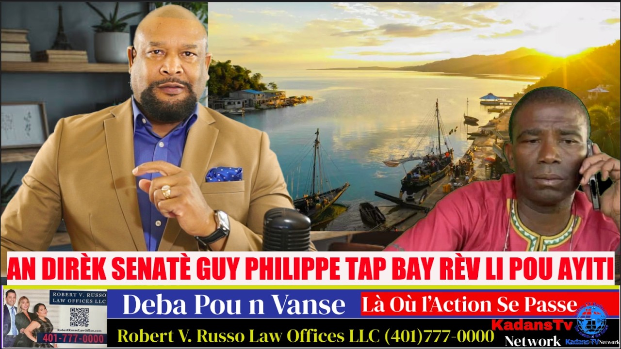 SENAT&Egrave; GUY PHILIPPE AN DIR&Egrave;K SOU KADANSTV NETWORK ANPIL GWO KOZE PALE