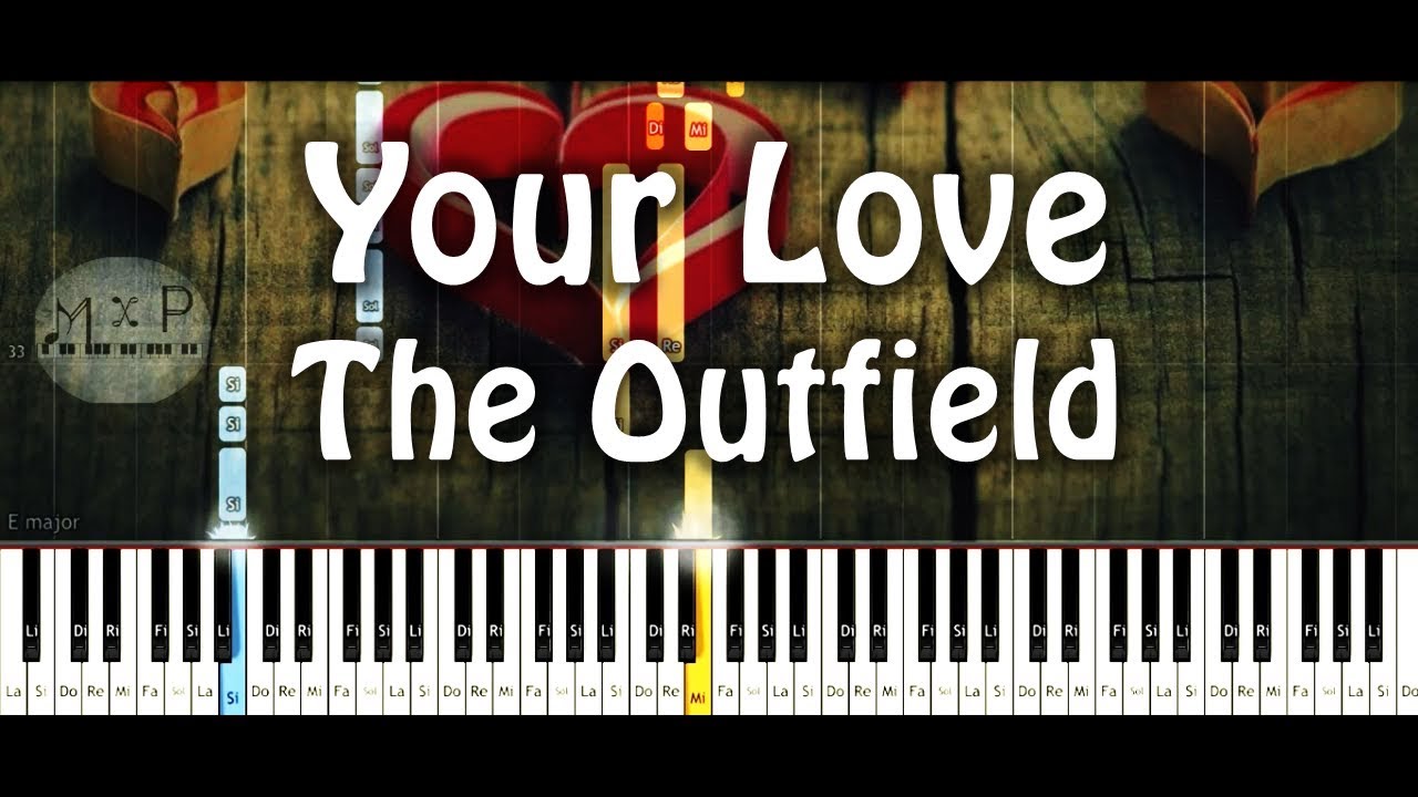 The Outfield - Your Love Piano Cover