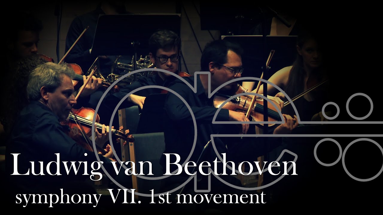 Ludwig van Beethoven symphony 7 1st movement [concertmaster - David Grimal]