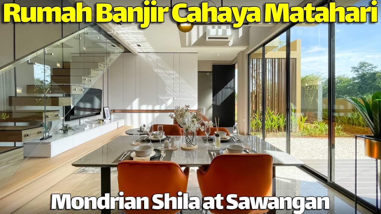 Rumah Kece Bukaannya Besar Bgt di Dalem! Tipe Mondrian 7x14 Shila at Sawangan