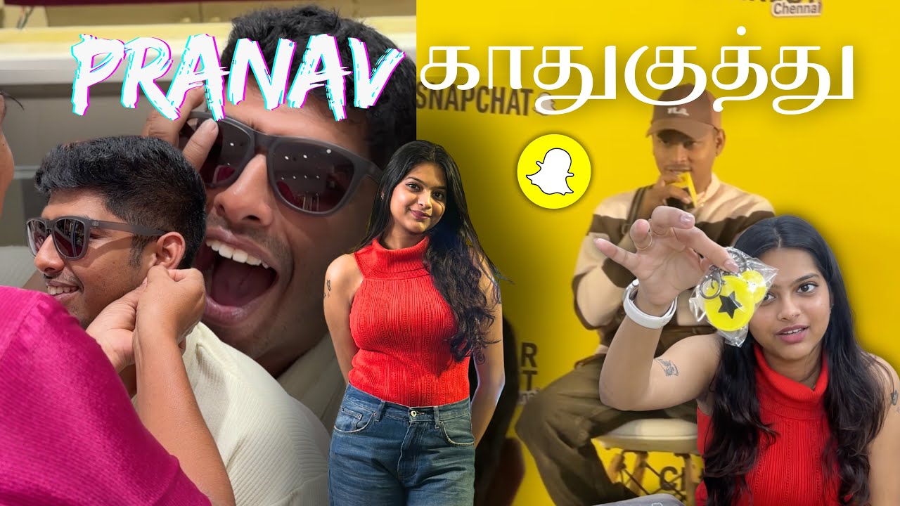 Пранав с Каадхукутху и моё первое мероприятие в Snapchat ✨🫶🏻💛 || #sneholic #vlog #fun