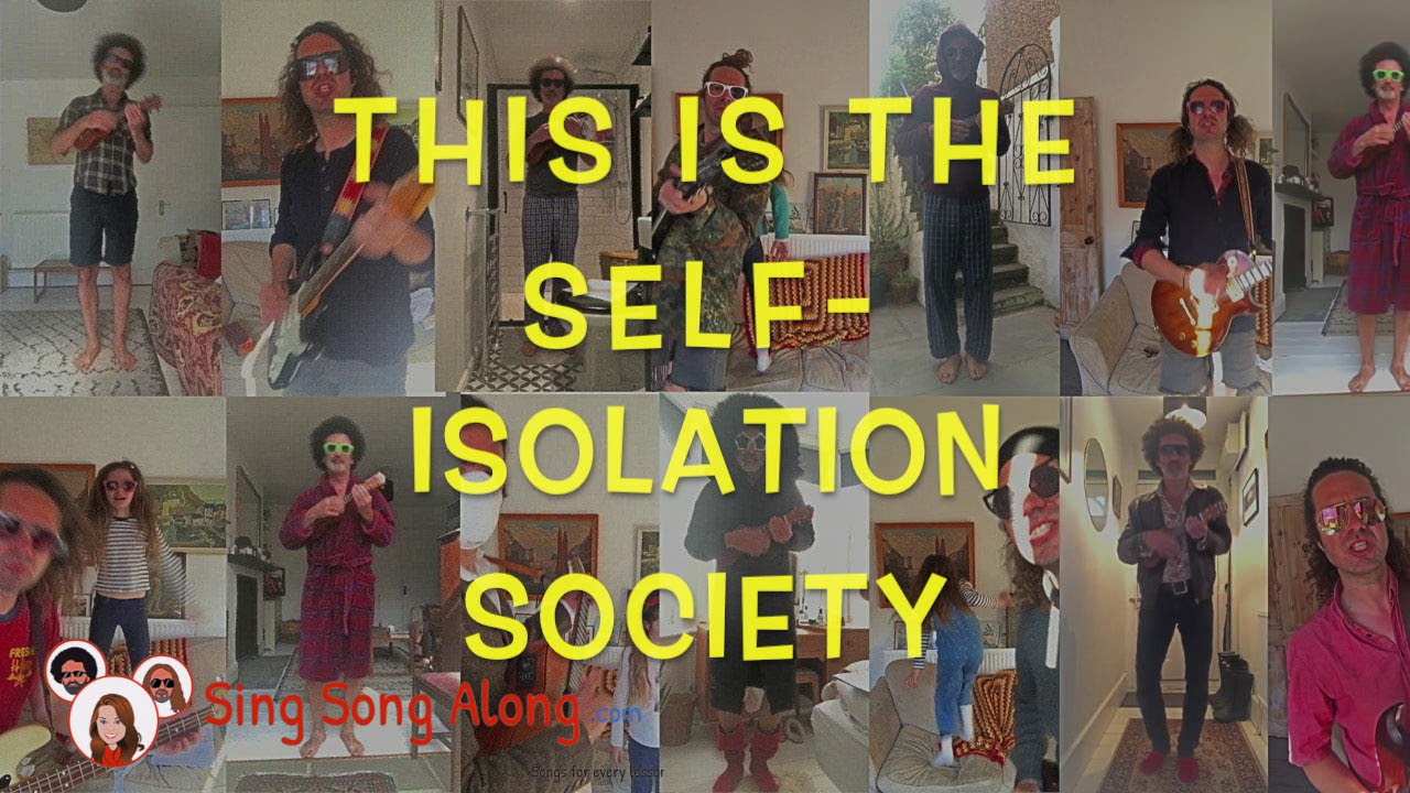 Self-Isolation Society Song for kids