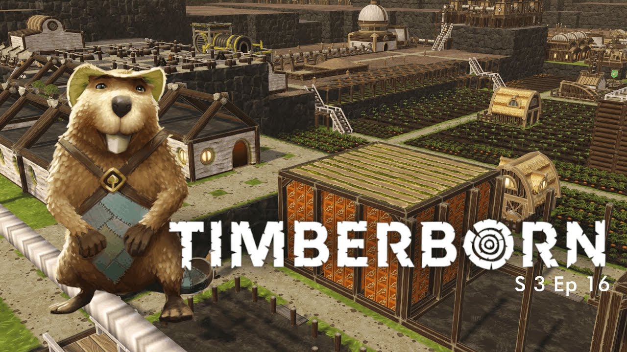 PESTA PORA! Makanan telah tiba! - Timberborn S 3 Ep 16