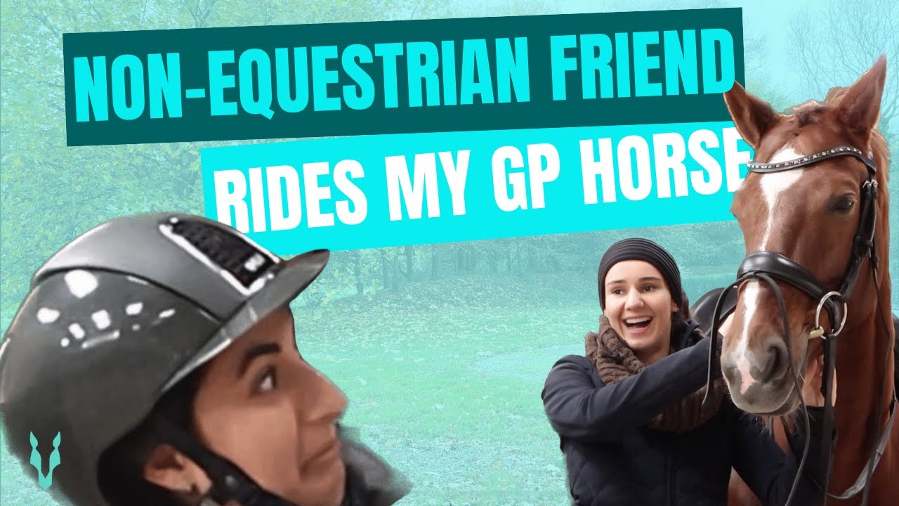 NON EQUESTRIAN RIDES MY GRAND PRIX HORSE | TRUE Horses