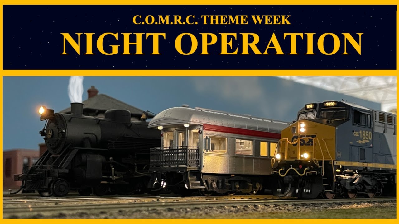 COMRC October 2025 Theme Week Night Operation