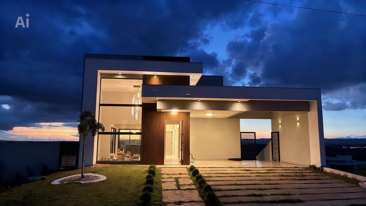 CASA DE ALTO PADRÃO À VENDA | 197m² • Área Gourmet 68m² • Condomínio Fechado