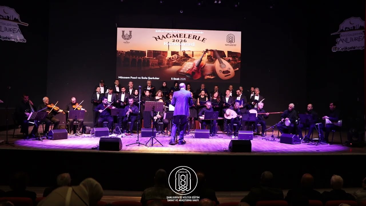 Nağmelerle 2026 Konseri - ŞURKAV Klasik Türk Sanat Müziği Topluluğu - 5 Ocak 2026