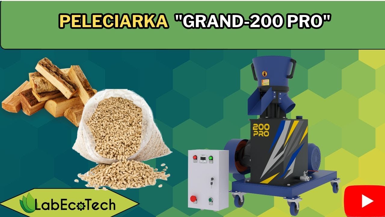 Peleciarka do produkcji pelletu 