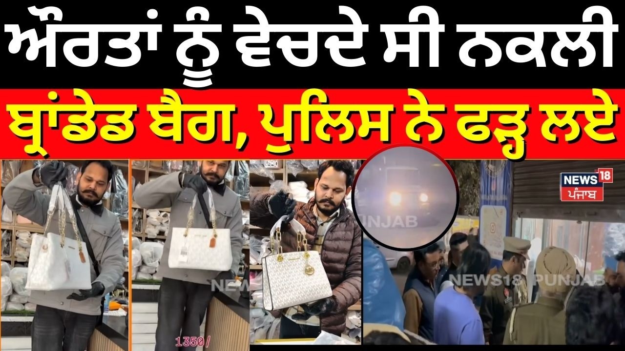 Abohar News | ਔਰਤਾਂ ਨੂੰ ਵੇਚਦੇ ਸੀ ਨਕਲੀ ਬ੍ਰਾਂਡੇਡ ਬੈਗ, ਪੁਲਿਸ ਨੇ ਫੜ੍ਹ ਲਏ | Punjab Police | N18V