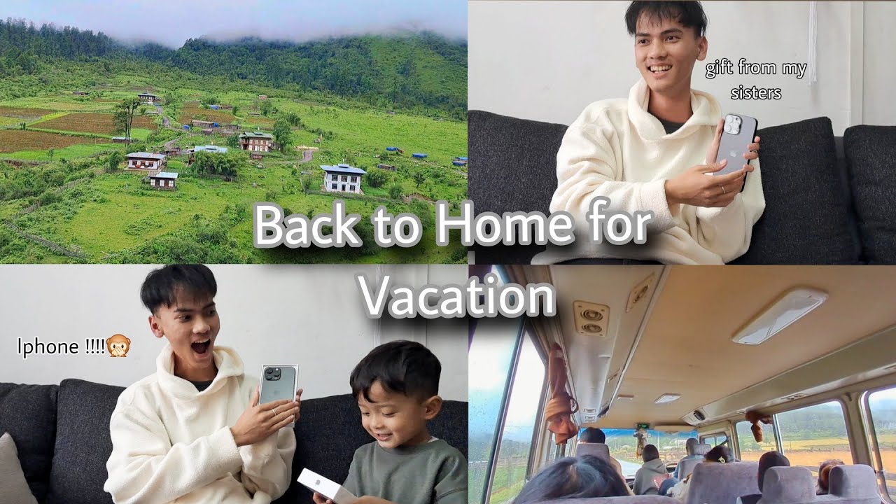 Back to Home from Sherubtse College for Summer Vacation| Bhutanese Vlogger