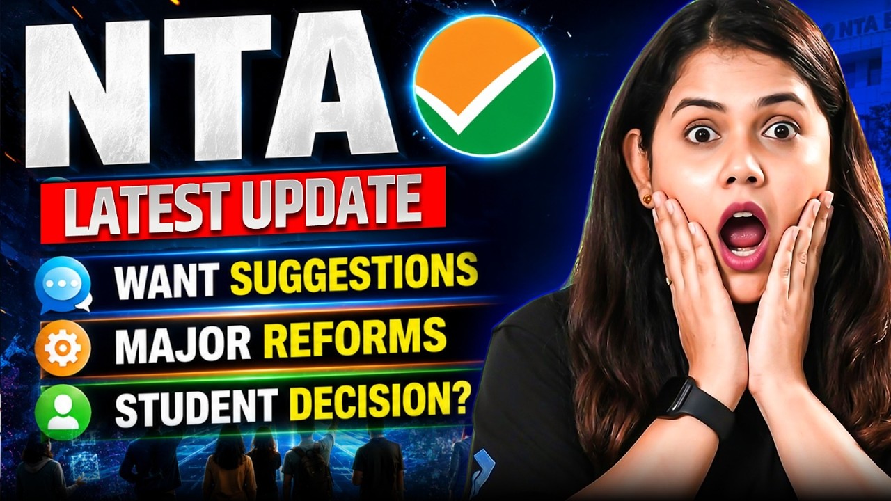NEET 2027 Major Exam Reforms | NTA Seeks Student Feedback for NEET 2027 | NTA Latest Update #neet