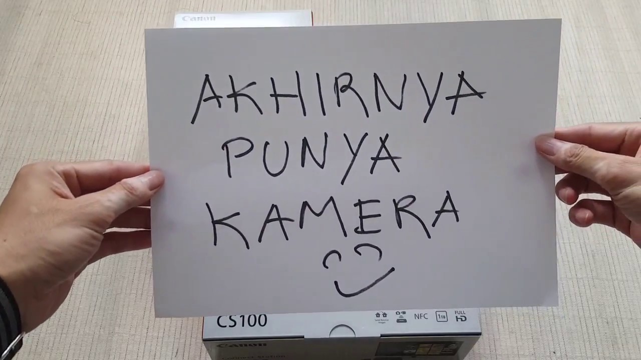 UNBOXING Canon Eos M50 Indonesia