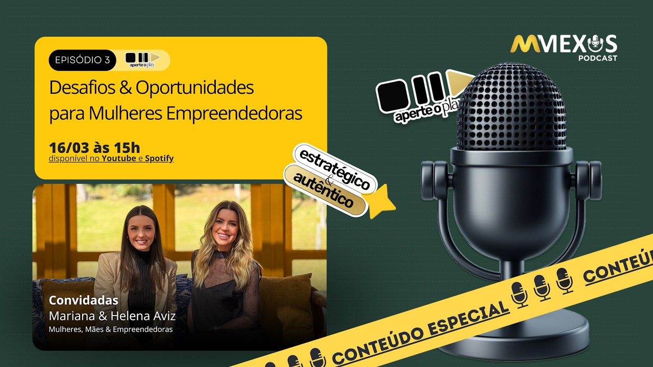 Desafios e Oportunidades para Mulheres Empreendedoras - Com Mariana e Helena Aviz