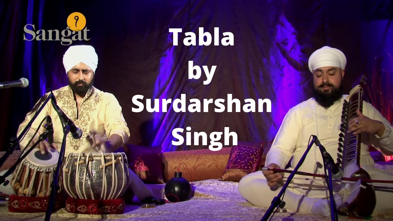 Tabla by Surdarshan Singh playing Nagara (Sangat Arts)