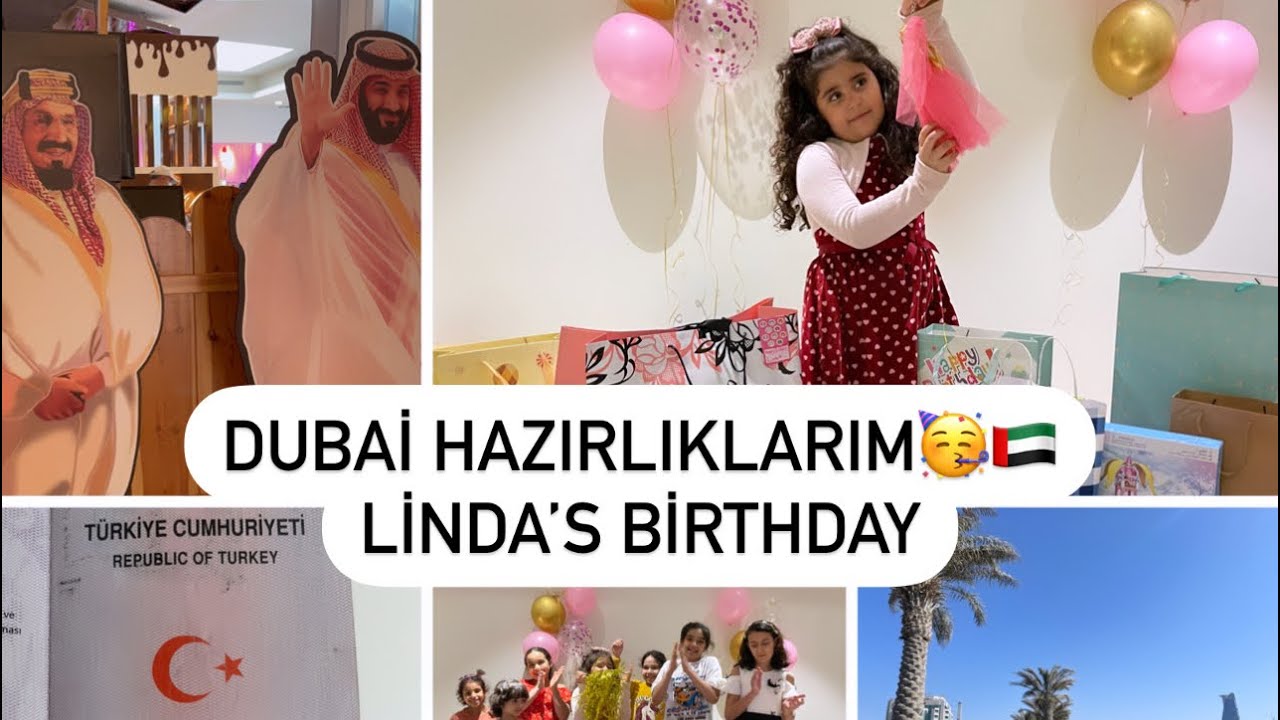 DUBAİ HAZIRLIKLARIM🇦🇪Komşumuzun davetine katıldık👌🏻Görmeniz lazımdı🤩