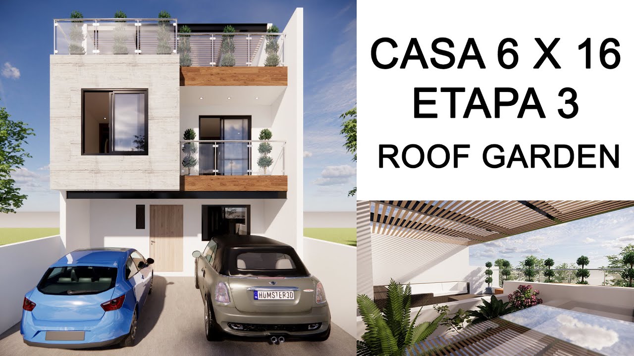 CASA 6 X 16 / ETAPA 3 / ROOF GARDEN