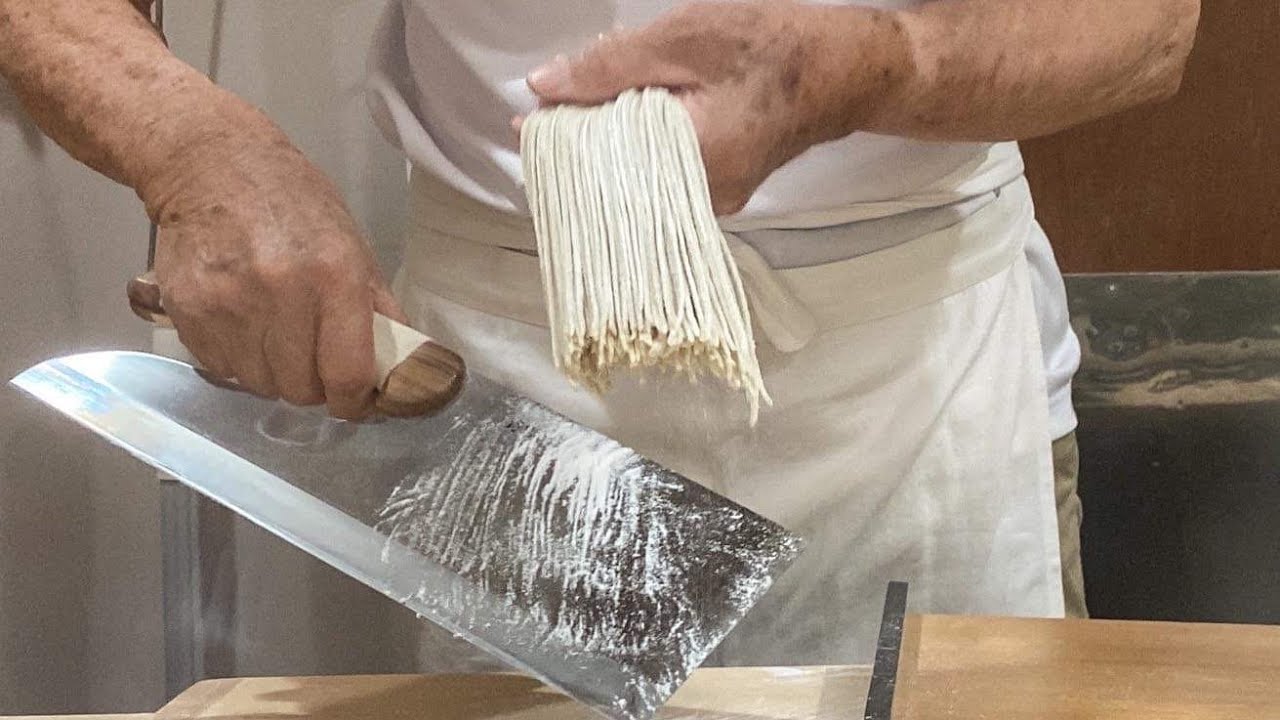 japanese food - handmade SOBA noodles そば