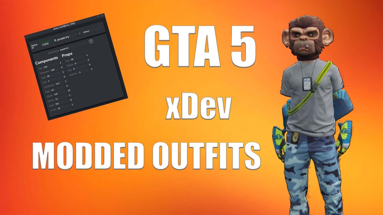 GTA 5 xDev Modded Outfits *PC*