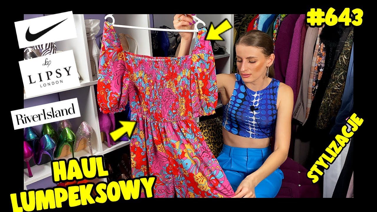 CUDOWNE STYLIZACJE Z SECOND HANDU 🤩 JESIENNE PROPOZYCJE | GOTOWE ZESTAWY  | HAUL LUMPEKSOWY 👠👛  #643