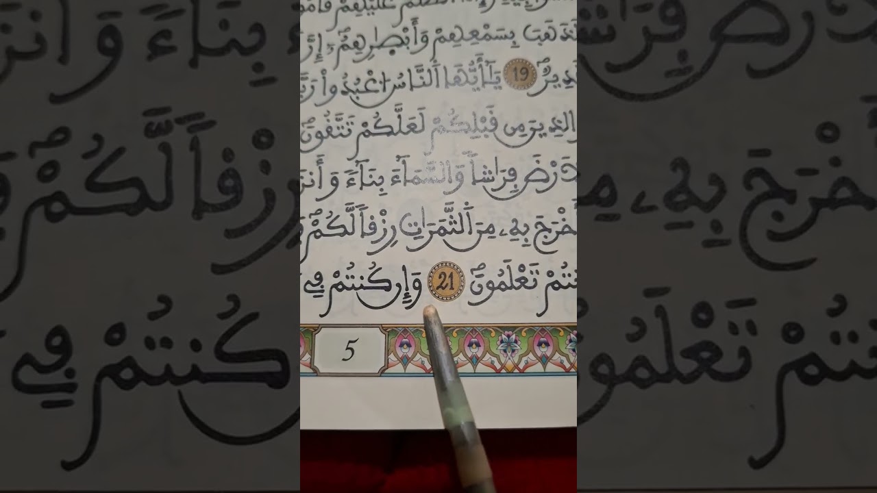 استخراج قواعد التجويد من سورة البقرة#akoraan