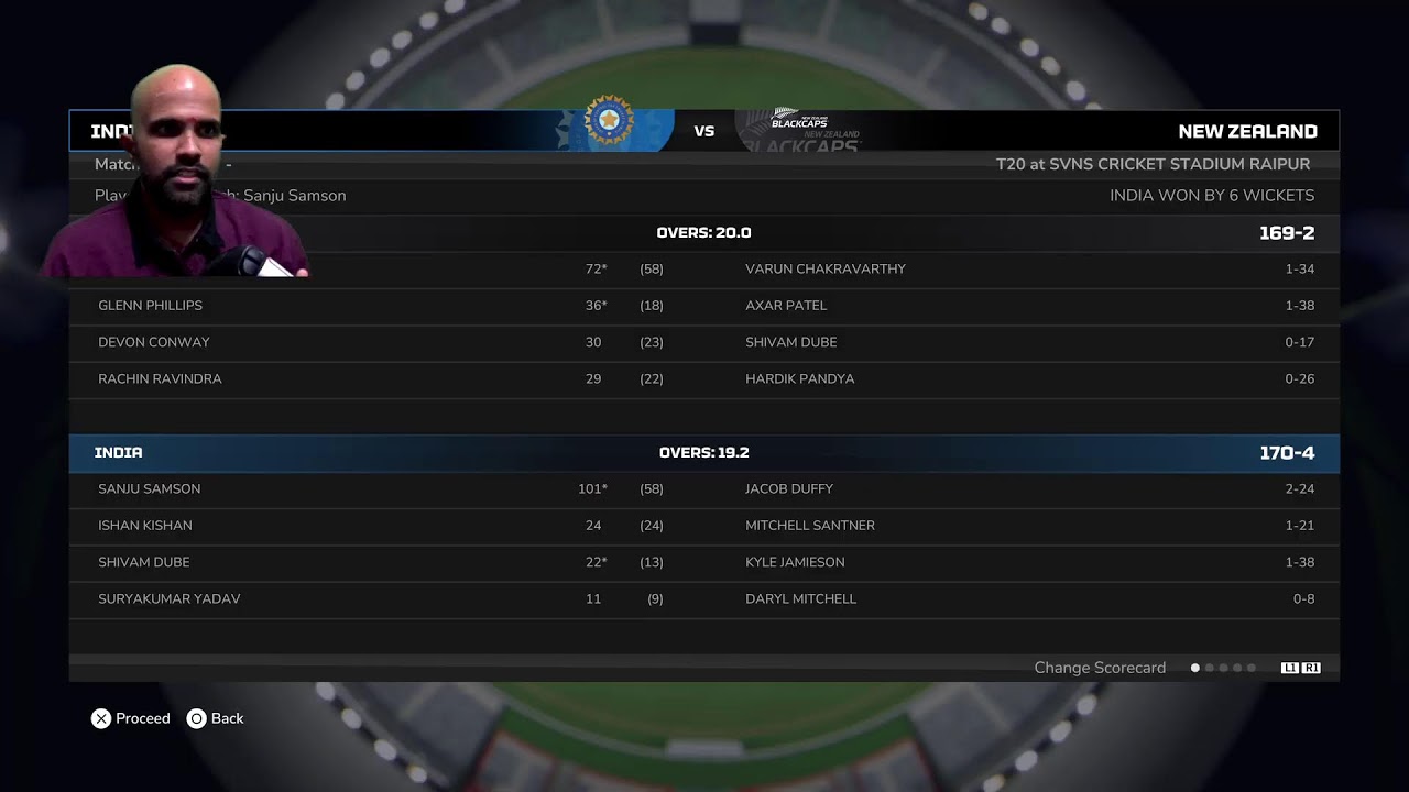 [PS5] IND vs NZ 2nd T20|| Realistic Gameplay || Cricket 26 ||