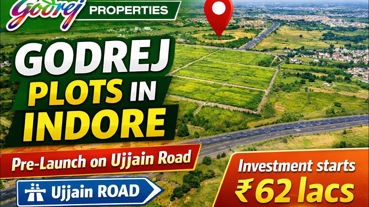 Godrej Greenview Estate Indore | Luxury Plots on Ujjain Road | Pre-Launch Opportunity | Best OFFERS✅
