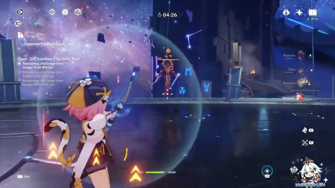 Genshin Impact -  Spiral Abyss - Floor 12 [Jan 16 – Feb 01] v2