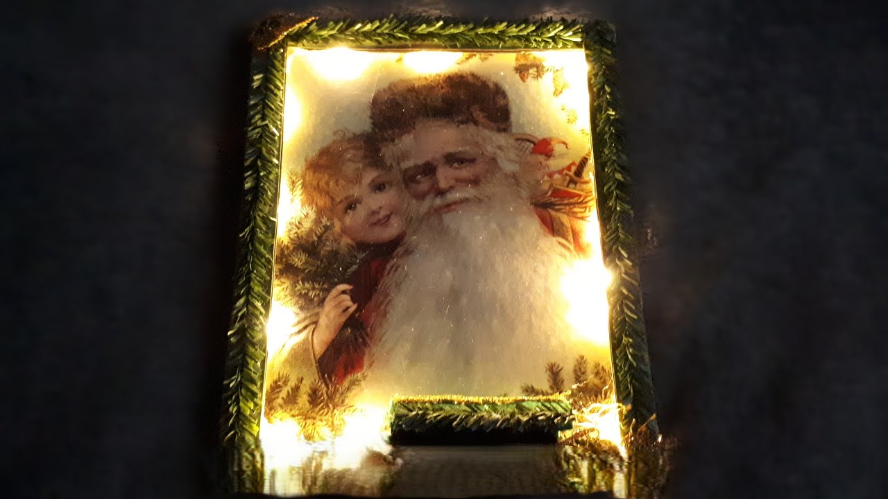 DIY Junk Journal Weihnachten mit Beleuchtung 🌟🎄⭐️Teil 2