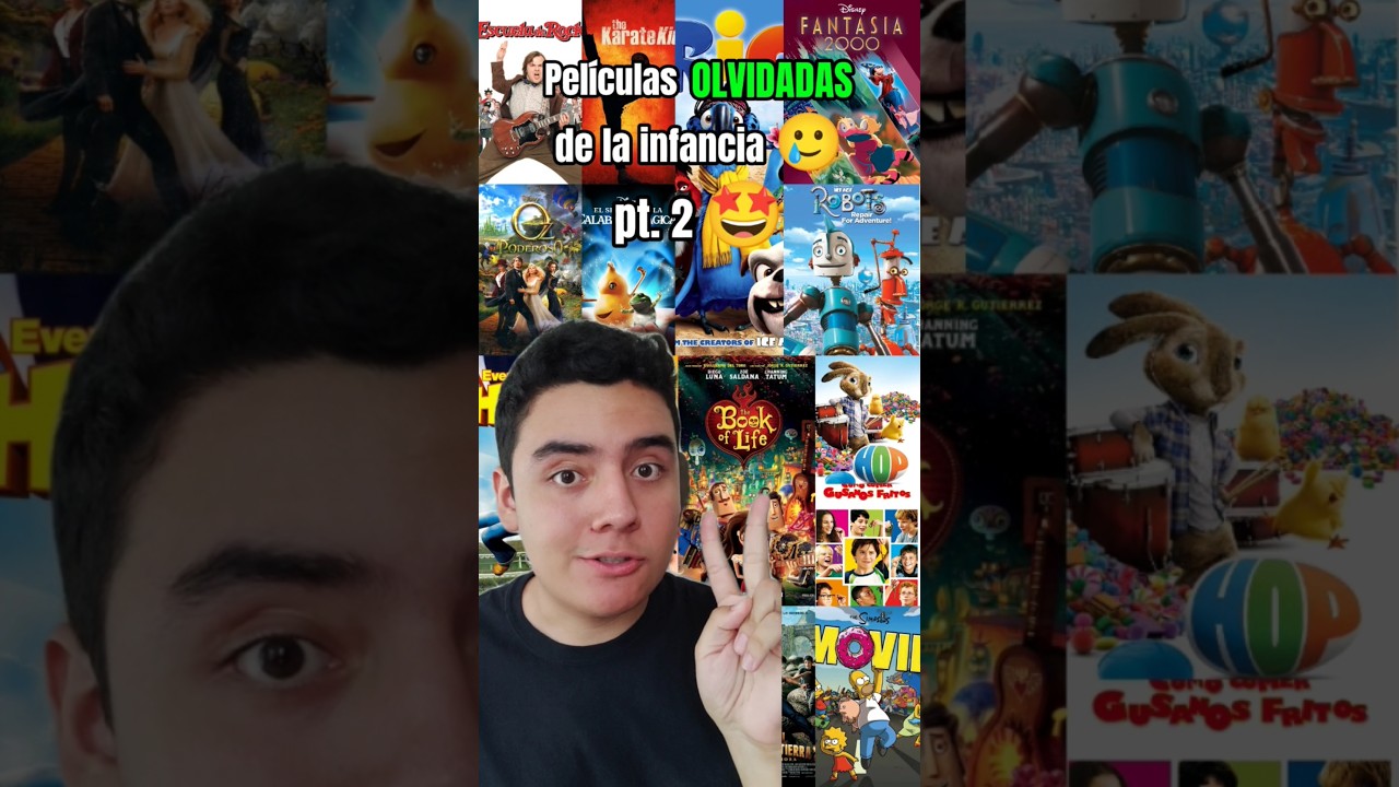 PEL&Iacute;CULAS OLVIDADAS de la INFANCIA pt. 2 🤩🥲 #shorts #peliculas #infancia #nostalgia