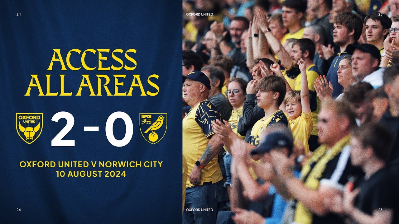 Access All Areas | Behind The Scenes Of Oxford United's Opening Day Championship Win