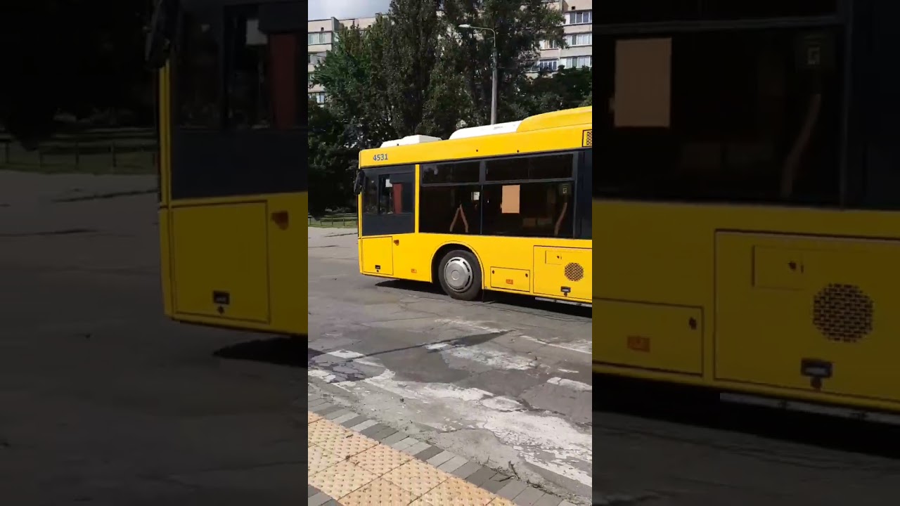 Автобус МАЗ 251.069 #4531. Відео від:@Fanat_Ukrzaliznytsi
