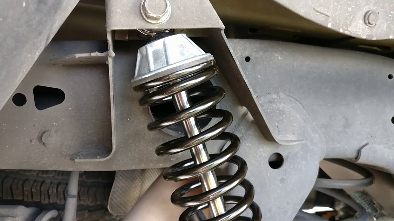Monroe load leveler shocks installed
