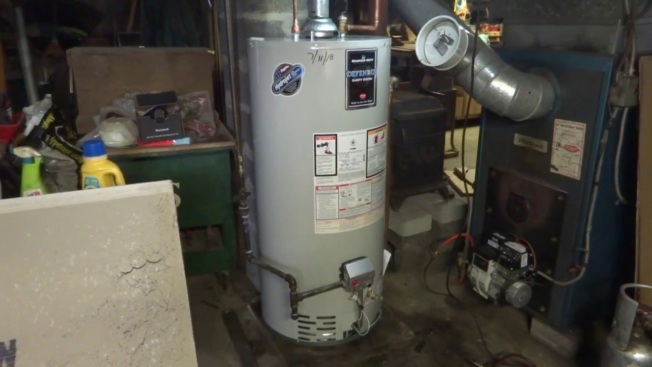 GAS water heater replacement