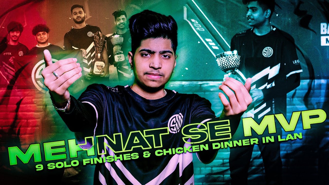 SOLO 9 KILLS IN LAN EVENT ❤️ || TSMNinja
