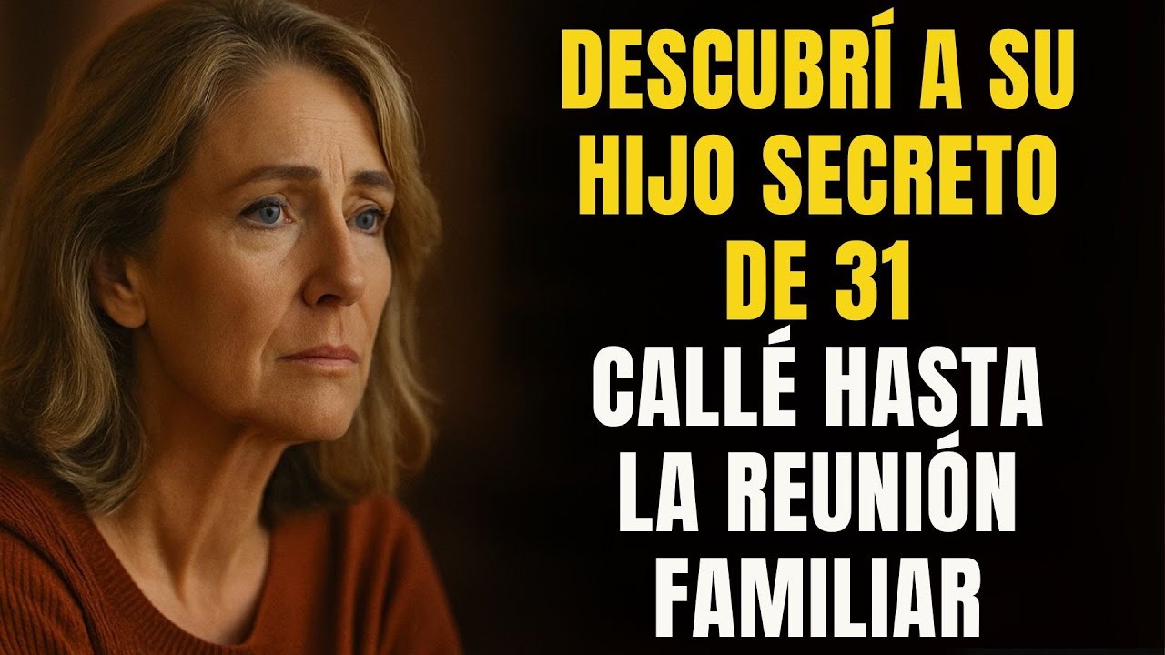 30 años de matrimonio, descubrí a su hijo secreto de 31—callé hasta la reunión familiar