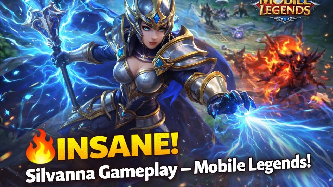 🔥 INSANE Silvanna Gameplay – Mobile Legends!