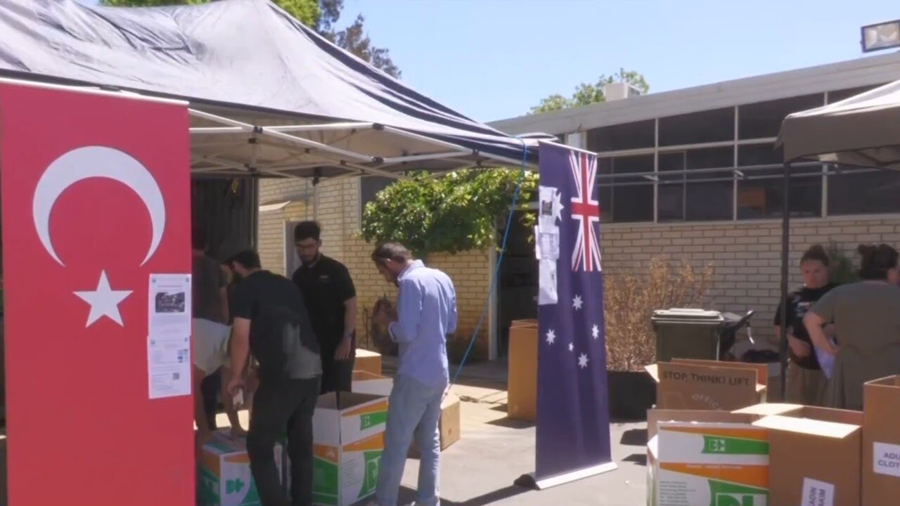 Perth Turkish community donates to support earthquake victims in Turkey and Syria
