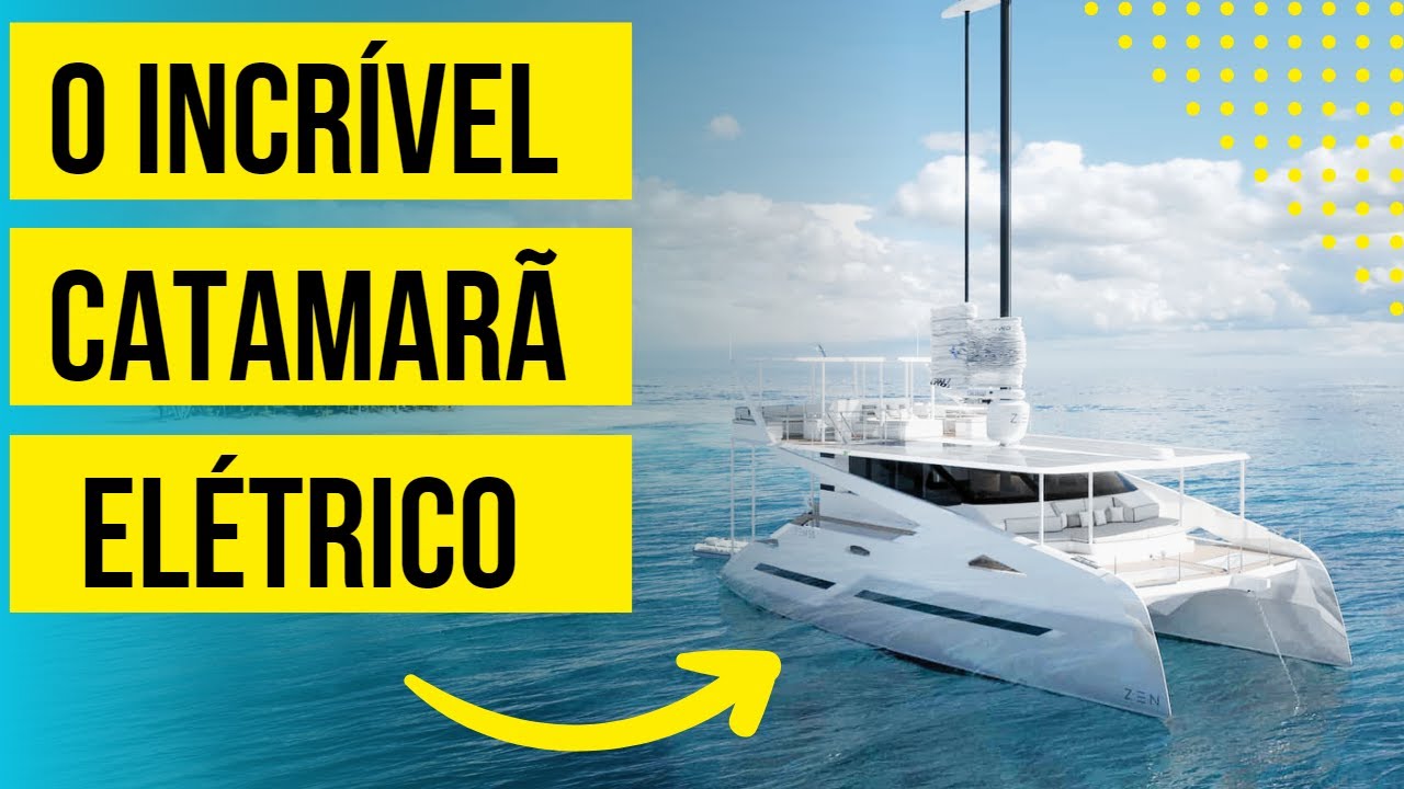 O INCR&Iacute;VEL CATAMAR&Atilde; EL&Eacute;TRICO AUTOSSUFICIENTE!