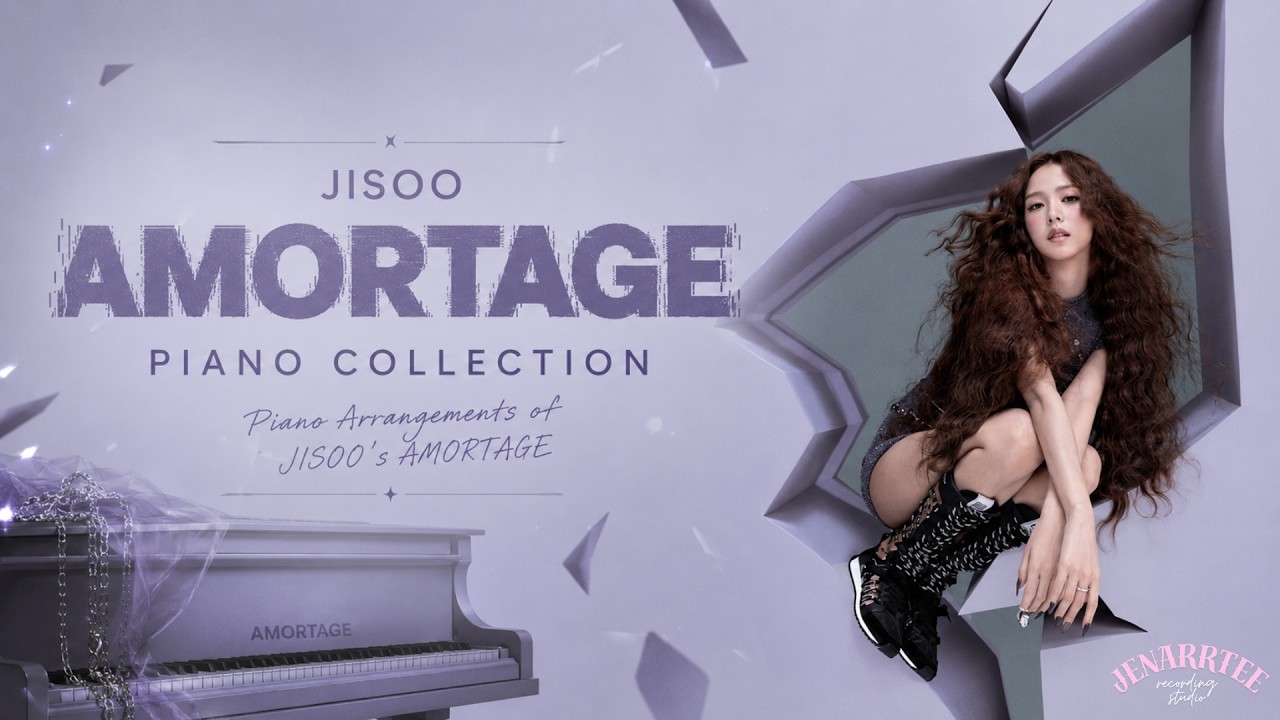 JISOO 'AMORTAGE' Album Piano Collection