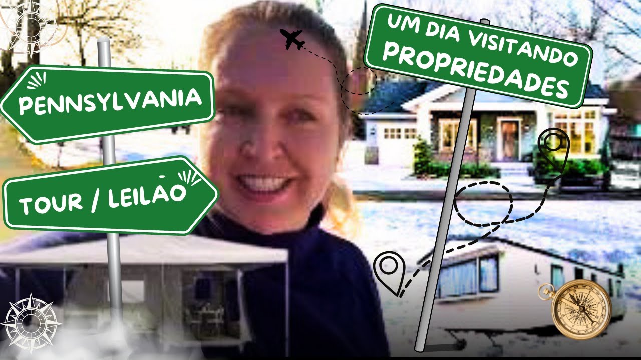 UM DIA VISITANDO PROPRIEDADES DE LEILAO NA PENNSYLVANIA