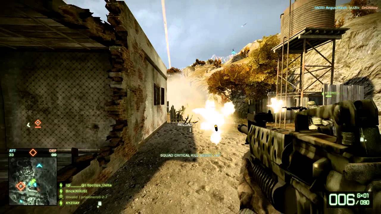 BFBC2: Isla Rush Live Comm: The Helicopter Catapult