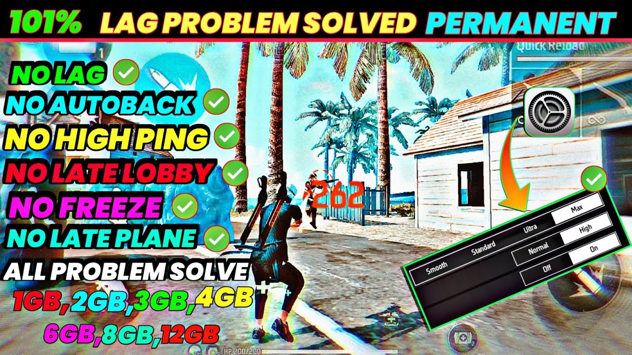 How To Solve Lag Problem In Free Fire